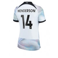 Liverpool Jordan Henderson #14 Fotballklær Bortedrakt Dame 2022-23 Kortermet